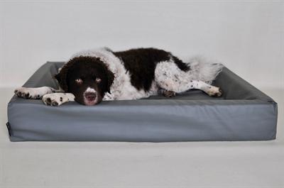 Actual product image Bia Kunstleer Hoes Hondenmand Grijs (Dog)