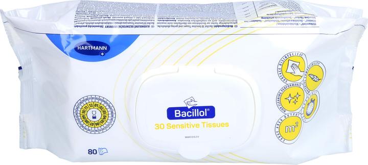 Comair Flächendesinfektion 80 Tücher Bacillol 30