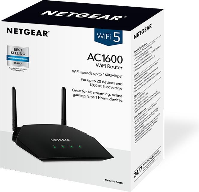 Actual product image Netgear R6260: WLAN Router
