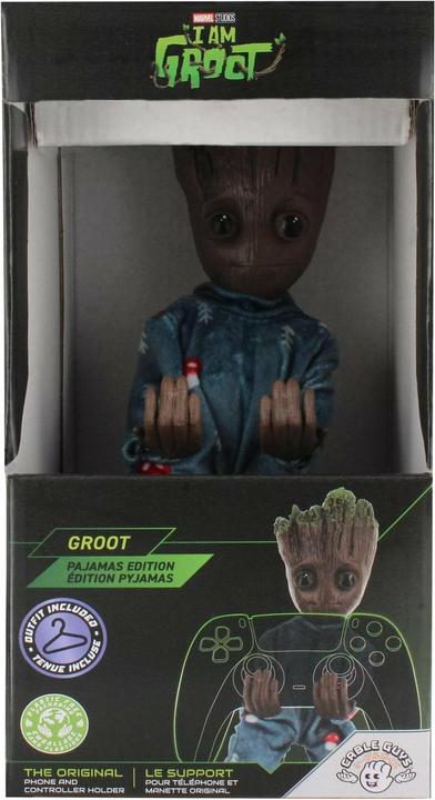 Image du produit NoName MARVEL - Groot Pyjama - Figurine 20cm - Support Manette & Portable (PS5)