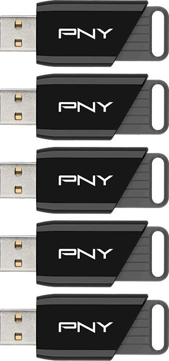 Actual product image PNY ATTACH X USB 3.2 64GB PACK X5 (64 GB, USB-A)