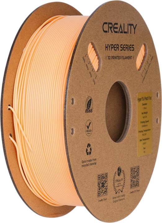 Creality Filament PLA Hyper, Peach, 1.75 mm, 1 kg (PLA, 1.75 mm, 1000 g, Rose)