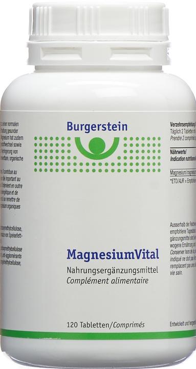 Immagine prodotto Burgerstein Magnesio vitale (120 Pezzo/i, Pillole, 184 g)