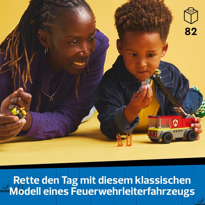 Produktbild LEGO Feuerwehrleiterfahrzeug (60463, LEGO City)