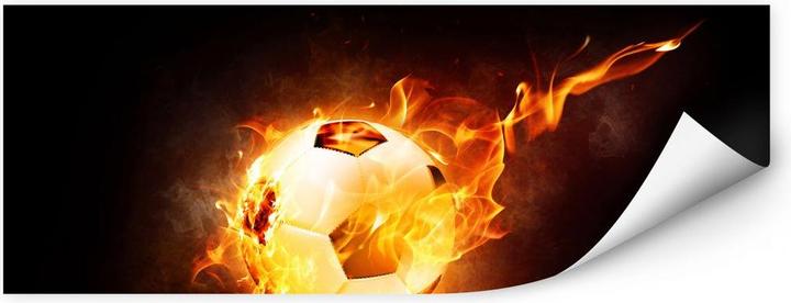 Immagine prodotto Trenddeko Calcio in fiamme (80 x 30 cm)