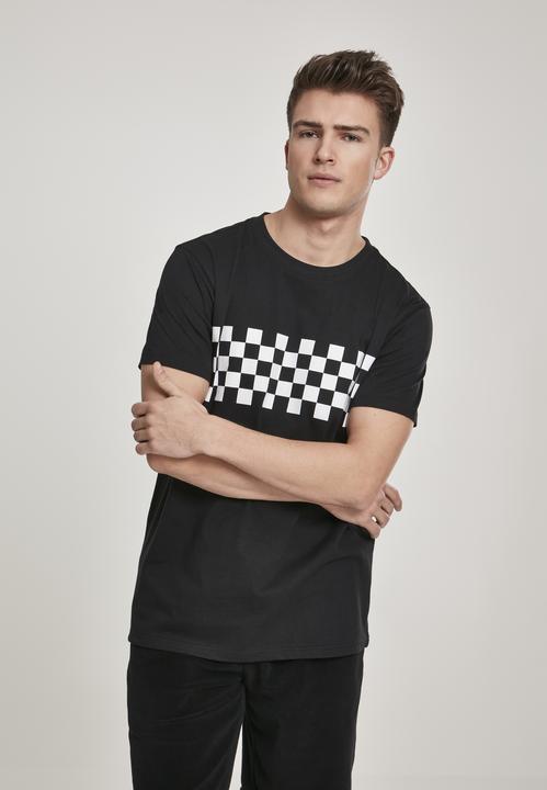 Actual product image Urban Classics Check Panel Tee (3XL)