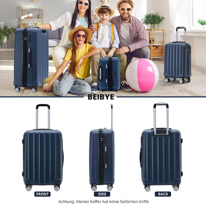 Actual product image Beibye XL Hartschalen-Reisekoffer (115 l, XL (from 140l))