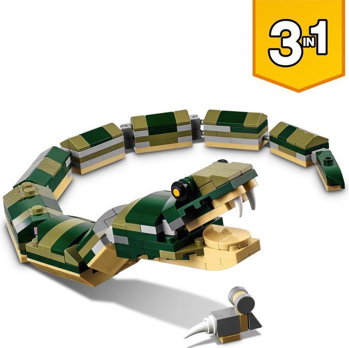 Actual product image LEGO Creator 31121 Crocodile (31121, LEGO Creator 3-in-1)