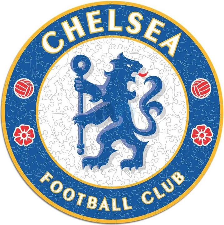Produktbild Iconic Chelesea FC - Logo - Holz Puzzle Grösse M (270 Teile) (270 Teile)