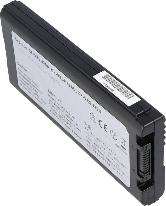 Actual product image Panasonic Battery CF-VZSU29, CF-VZSU29A, CF-VZSU29ASU, CF-VZSU29AU, CF-VZSU29U (9 Cells, 7800 mAh)