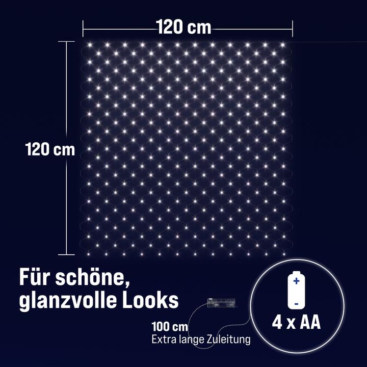 Produktbild Monzana Netzlichterkette (1.20 m)
