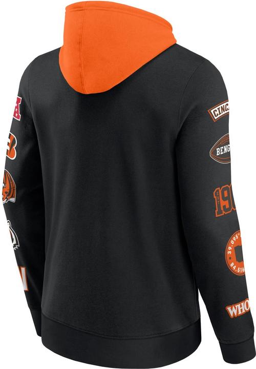 Immagine prodotto Fanatics Felpa con cappuccio Cincinnati Bengals NFL Sleeve Prints - XL (XL)