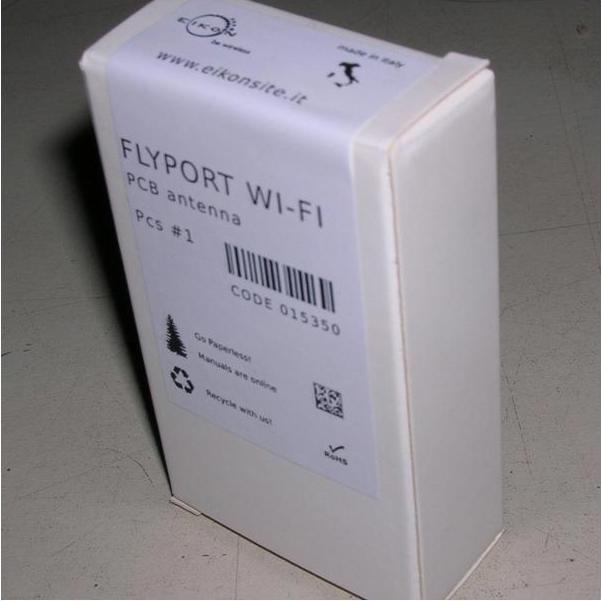 Actual product image OpenPicus FLYPORT WI-FI W/ PCB ANTENNA - FLYPORT Wi-Fi with PCB antenna