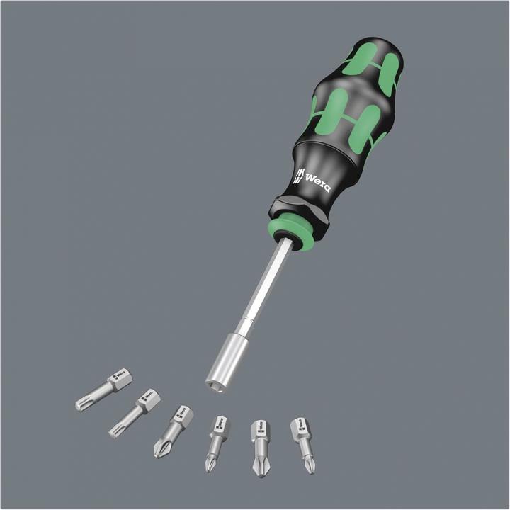 Produktbild Wera Kraftform Kompakt 28 (Kreuz Phillips PH M2, Kreuz Pozidriv PZ M1, Kreuz Pozidriv PZ M2, Kreuz Phillips PH M1)