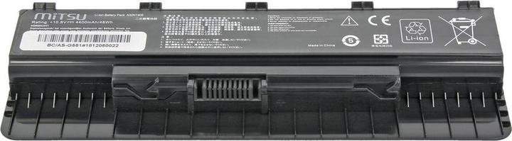 Image du produit Mitsu BATTERY BC/AS-G551 (ASUS 4400 MAH 49 WH) - Batterie (1 cellules, 4400 mAh)