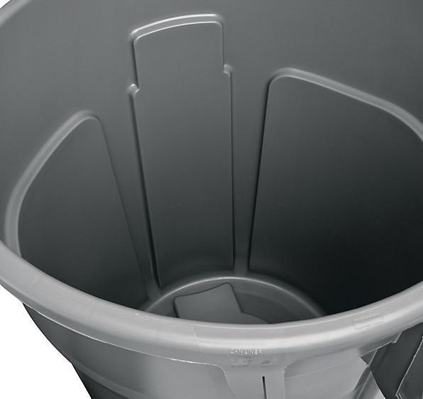 Produktbild Rubbermaid Universalcontainer, rund (208 l)