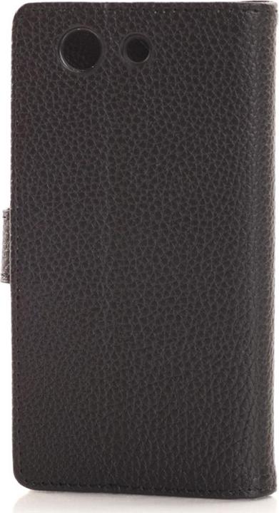Produktbild König Design Schutzhülle Handytasche (Flip Quer) für Handy Sony Xperia Z3 Compact Schwarz (Sony Xperia Z3 Compact)