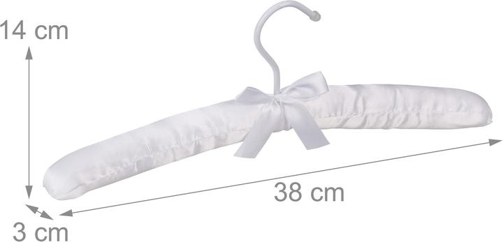 Immagine prodotto Relaxdays Grucce appendiabiti rivestite (1 x)