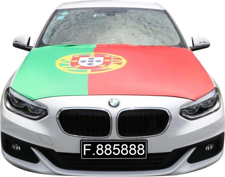 Produktbild Sonia Originelli Motorhauben Überzieher Auto Flagge Portugal
