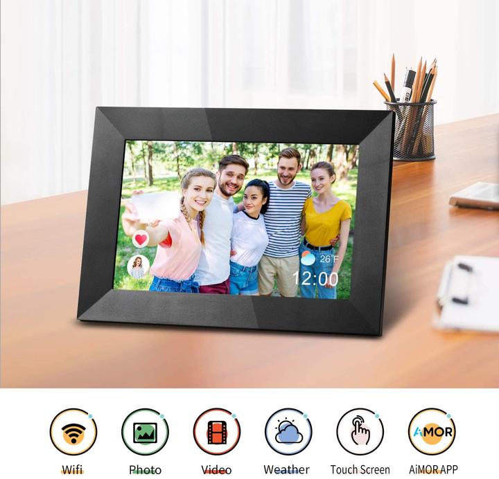 Produktbild Hyjoy Digitaler Bilderrahmen (8", 1280 x 800 Pixel)