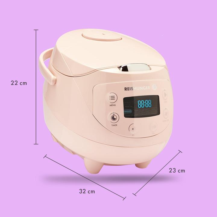 Actual product image Reishunger Digital Mini Rice Cooker 542-MDRK-PI