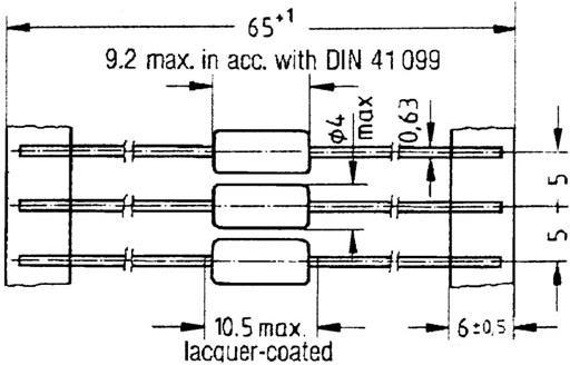 Actual product image Velleman Hf choke 1µh