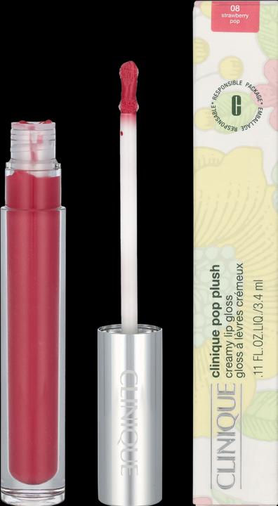 Immagine prodotto Clinique Pop Plush Crème Lipgloss Fragola (08 Rosa fragola pop)