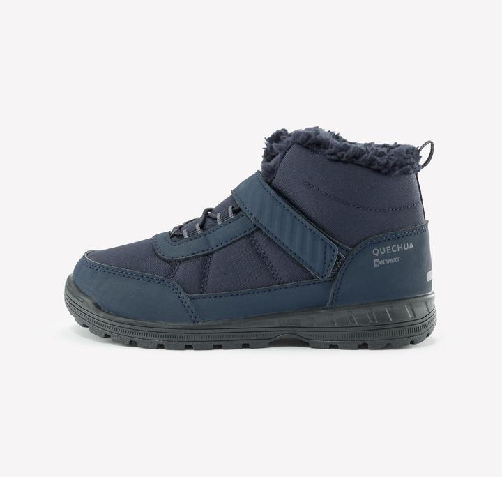 Produktbild Quechua Winterschuhe Kinder Gr. 24–34 Klett warm wasserdicht Winterwandern - SH100 (31)