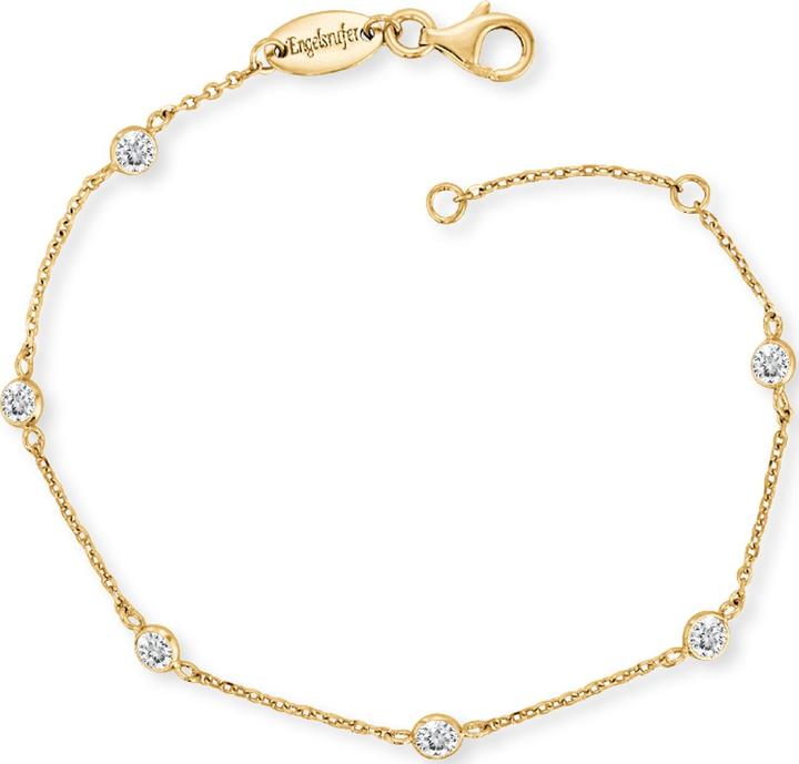 Engelsrufer Armband ERB-LILMOON-ZI-G Moonlight Damen (19 cm, 925er Silber)