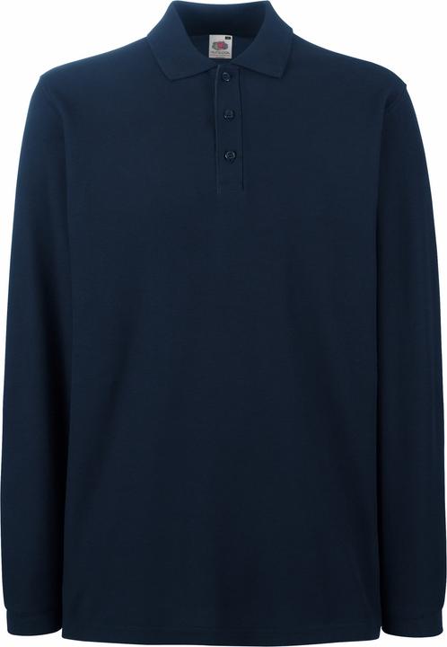 Fruit of the Loom Premium Poloshirt Langarm (S)