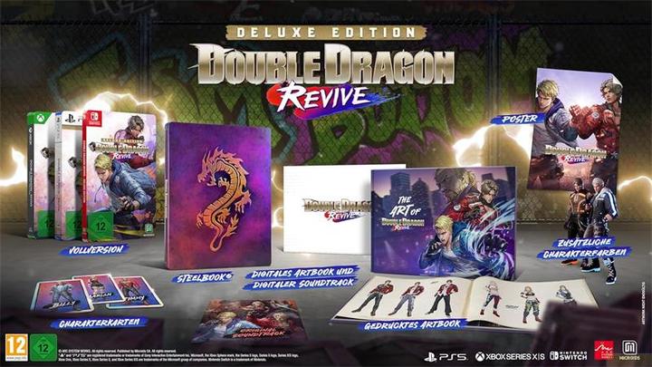 Actual product image Microids Double Dragon Revive - Deluxe Edition PS-5 (PS5)
