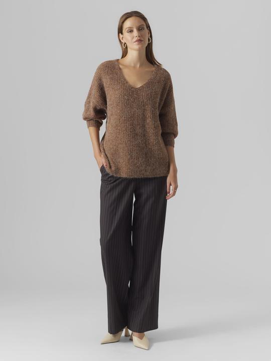 Produktbild Vero Moda VMJULIE 7/8 V-NECK BLOUSE GA REP EXC Strickpullover (XS)
