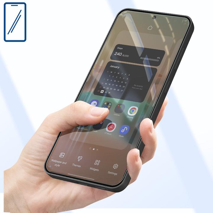 Produktbild Forever gehärtetes Glas 2,5D für Samsung Galaxy S24 Plus (1 Stück, Samsung Galaxy S25+)