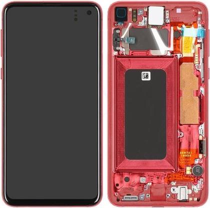 Faro + Touch+ Frame für G970F Samsung Galaxy S10e - red GH82-18852H