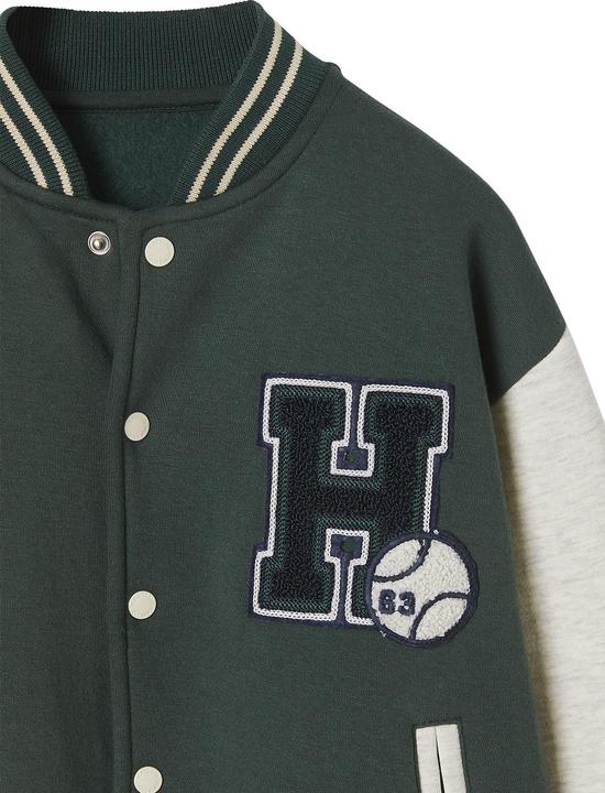 Immagine prodotto Vertbaudet Jungen College-Sweatjacke mit Aufnäher Oeko-Tex (116)