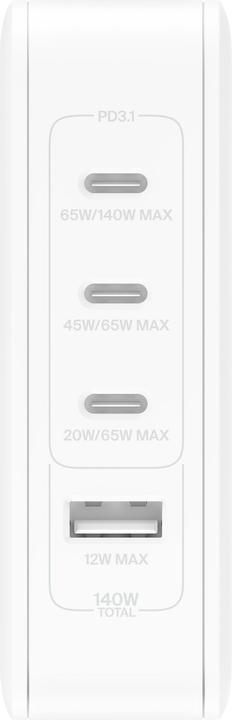 Productafbeelding Belkin Boost Charge Pro 4-Port GaN Charger (140 W)
