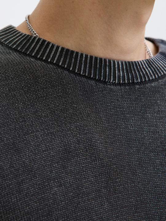Produktbild Jack & Jones Jjecharge Faded Knit Crew Neck Sn (XL)