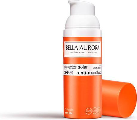 Actual product image Bella Aurora SOLAR gel anti-manchas mixta/grasa SPF50 50 ml (Suntan cream, SPF 50, 50 ml)