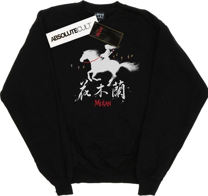 Disney Mulan Movie Wind Silhouette Sweatshirt Mädchen