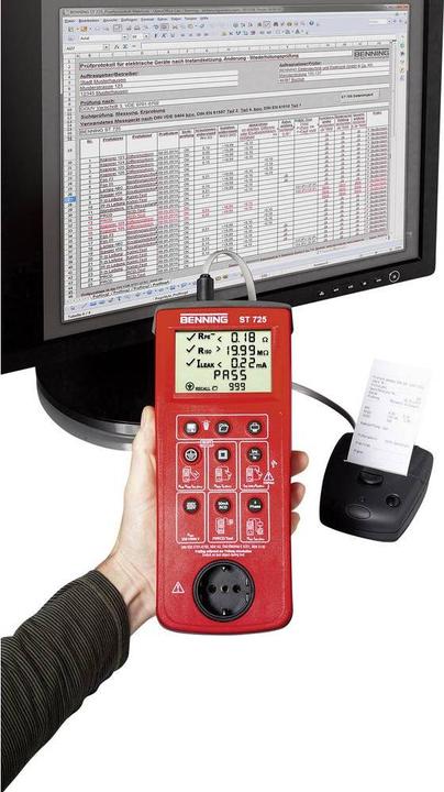 Actual product image Benning Device tester ST 725 CH (CAT II 300V)