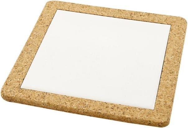 Immagine prodotto Creativ Company Sottobicchiere con cornice in sughero (10 x)