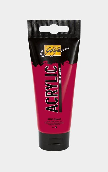 Produktbild Kreul Basic Acryl 100ml (Weinrot, 100 ml)