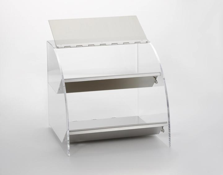 Actual product image Stöckel Combi box with 2 compartments 250x250x230mm (25 x 25 x 23 cm)