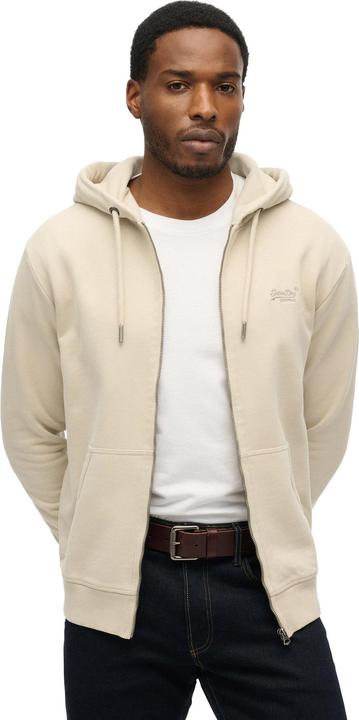 Actual product image Superdry Sweatjacke Casual Figurbetont Essential Logo Zip Hoodie (L)