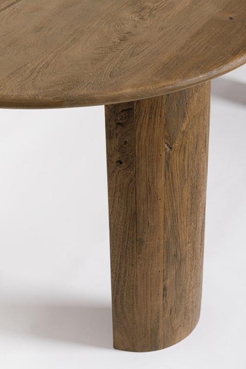 Immagine prodotto Bizzotto Tavolo Orlando ovale marrone (210 x 100 x 76 cm)