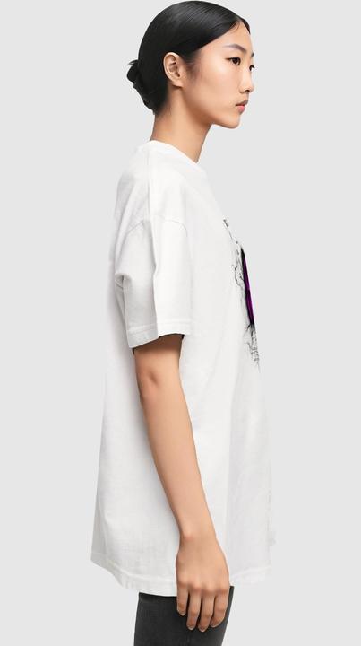 Actual product image Merchcode Ladies Butterflies Oversized Boyfriend Tee - 119545 (XL)