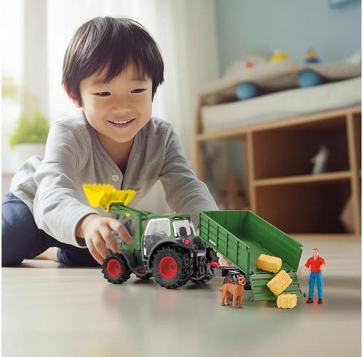 Produktbild Schleich Traktor mit Anhänger