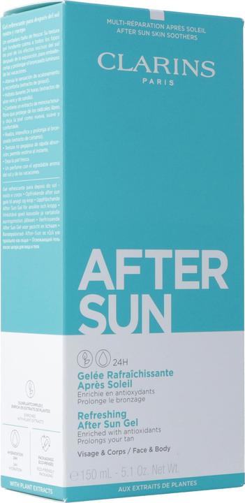 Immagine prodotto Clarins Sun - Gelée Rafraîchissante Après Soleil Visage & Corps (150 ml, Gel doposole)