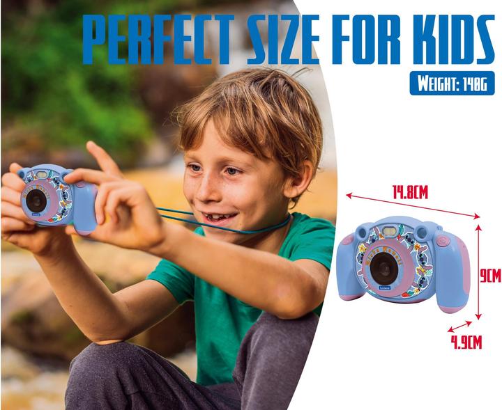 Produktbild Lexibook Disney - Stitch digital HD Camera with SD card (DJ080D)