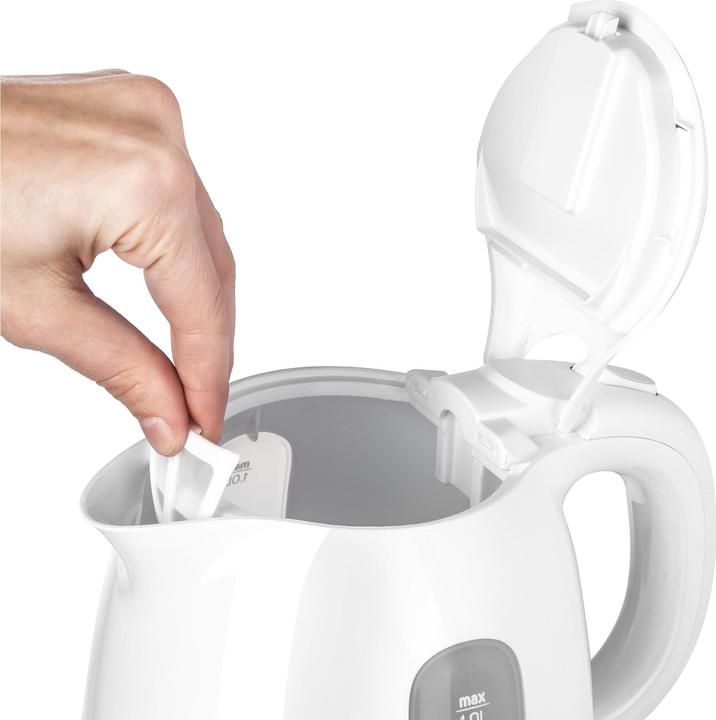 Actual product image Sencor SWK 1010WH Electric kettle 1 L 1100 W White (1 l)